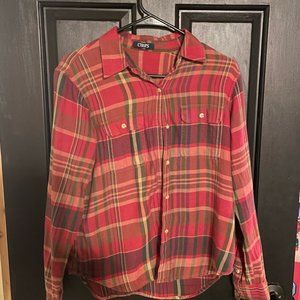 Chaps, Women's large Flannel